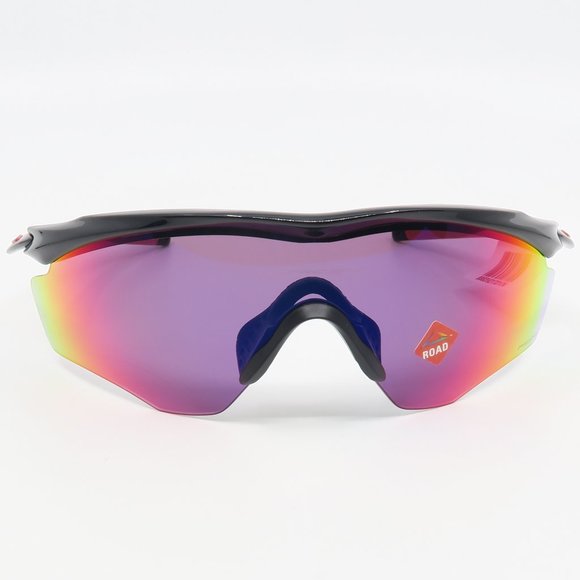 OO9343-08 Oakley New Black/ Red Prizm Road M2 Frame XL Sunglasses w/generic case - Picture 2 of 6